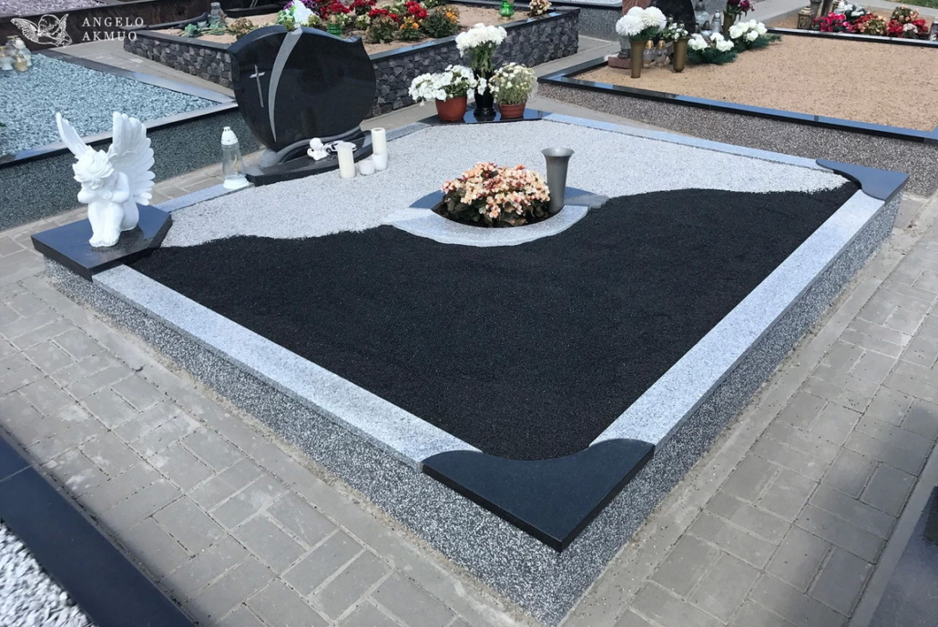 Granito plokštės kapavietėse: privalumai