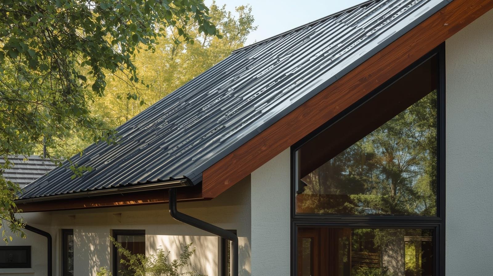 Stogo pakalimai: plienas ar PVC Lietuvos klimatui